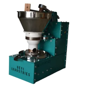 Semi Stainless Steel Wooden Oil Extraction Machine (20Kg)