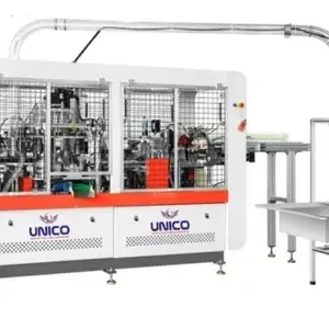 HIGH SPEED DOUBLE PLATE PAPER CUP FORMING MACHINE